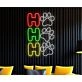 Brighten Your Festivities: Perfect for Home Decor, Office Sparkle, and Holiday Parties with Hohoho Paw Dog Led Neon Sign Hohoho Christmas Led Sign Merry Christmas Neon Light.
