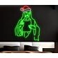 Brighten Up Your Christmas Season: Perfect for Home, Office, and Store Display with Jesus Christ Christmas Hat Led Neon Sign Christmas Decor Led Neon Sign.
