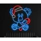 Brighten Up Your Space: Koala Led Sign Koala Led Light Custom Christmas Led Neon Sign for Bars, Weddings, and Home Decor.