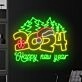 Brighten Up Your Holiday Season: Perfect for Home Decor, Office Festivities, and New Year Celebrations with the Led Neon Sign Merry Christmas Sign