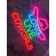 Long Live Cowgirl Led Neon Sign Texas Cowgirl Neon Led Sign