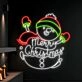 Merry Christmas Snowman Led Neon Sign Custom Snowman Christmas Led Sign