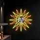 Moon And Sun Led Neon Sign Moon And Sun Neon Light Moon Lover Led Sign