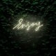 Enjoy LED Sign %.