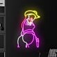 Naked Cowgirl With Gun Led Neon Sign Texas Cowgirl Neon Led Sign