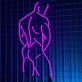 Naked Man Led Neon Sign Gay Body Club Neon Led Sign