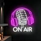 On Air Podcast Led Neon Sign Light Man Cave Game Room Sign