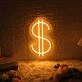 Dollar Sign LED Neon Sign