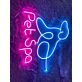 Pet Spa Open Grooming Pet Spa Welcome Decor Led Neon Sign