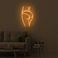 Peachy Bum LED Sign