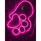 Pet Spa Welcome Decor Led Sign Dog Cat Spa Decor Led Neon Sign Dog Cat Spa Led Light