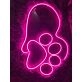 Pet Spa Welcome Decor Led Sign Dog Cat Spa Decor Led Neon Sign Dog Cat Spa Led Light