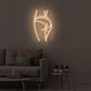 Peachy Bum LED Sign