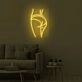 Peachy Bum LED Sign