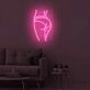 Peachy Bum LED Sign