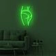 Peachy Bum LED Sign