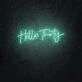 Hello Thirty LED Neon Sign