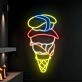 Sashimi Ice Cream Sign Sushi Neon Led Sign