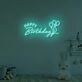 Happy Birthday Neon Sign