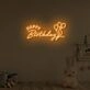 Happy Birthday Neon Sign
