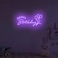 Happy Birthday Neon Sign