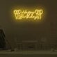 Happy happy Birthday LED Neon Sign
