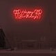 Happy happy Birthday LED Neon Sign
