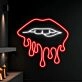 Sexy Lips Dripping Led Neon Sign Dripping Lips Neon Light Sexy Lips Led Light