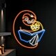 Sloth Reading Book Led Neon Sign Book Lover Neon Light Sloth Led Light Bookstore Decor