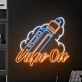 Smoking Machine Led Sign Wall Led Art