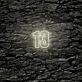 Number Thirteen LED Neon Sign