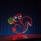 Squirrel Eating Chestnut Animal Led Light Led Neon Sign