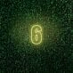 Number Six LED Neon Sign