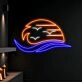 Sunrise Led Neon Sign Sea With The Sun Led Sign Summer Beach Lover Neon Light