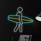 Surfboard Led Neon Sign Summer Beach Surfboard Led Sign