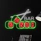 Sushi Hanging Led Neon Sign Light Sushi Store Wall Deco