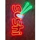 Sushi Logo Restaurant Led Neon Sign Sushi Neon Led Sign Wall Deco