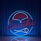 Sushi Neon Led Sign Sashimi Japanese Logo Deco Sushi Hanging Led Neon Sign