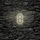 Number Eight LED Neon Sign