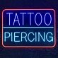 Tattoo Piercing Studio Welcome Led Neon Sign