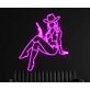 Texas Cowgirl Neon Led Sign Cowgirl Bar Cowboy Hanging Led Neon Sign Light Bar Decor