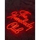The Homebody Club Quote Pub Bar Hanging Led Neon Sign