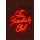 The Homebody Club Quote Pub Bar Hanging Led Neon Sign