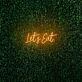 Let's Eat LED Sign