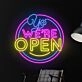 Were Open Welcome Decor Light Bar Club Led Light