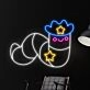 Worm Led Neon Sign Cute Worm Animal Lover Neon Light Restaurant Decor