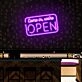 Come In We Re Open Led Neon Sign For Wall Sign Business Logo