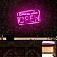 Come In We Re Open Led Neon Sign For Wall Sign Business Logo