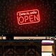 Come In We Re Open Led Neon Sign For Wall Sign Business Logo