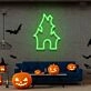 Ghost House Neon Sign Halloween Neon Sign Light Devil S House